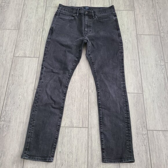 J. Crew women's Flex skinny black denim jeans size 31 waist x 30 length - Picture 3 of 12